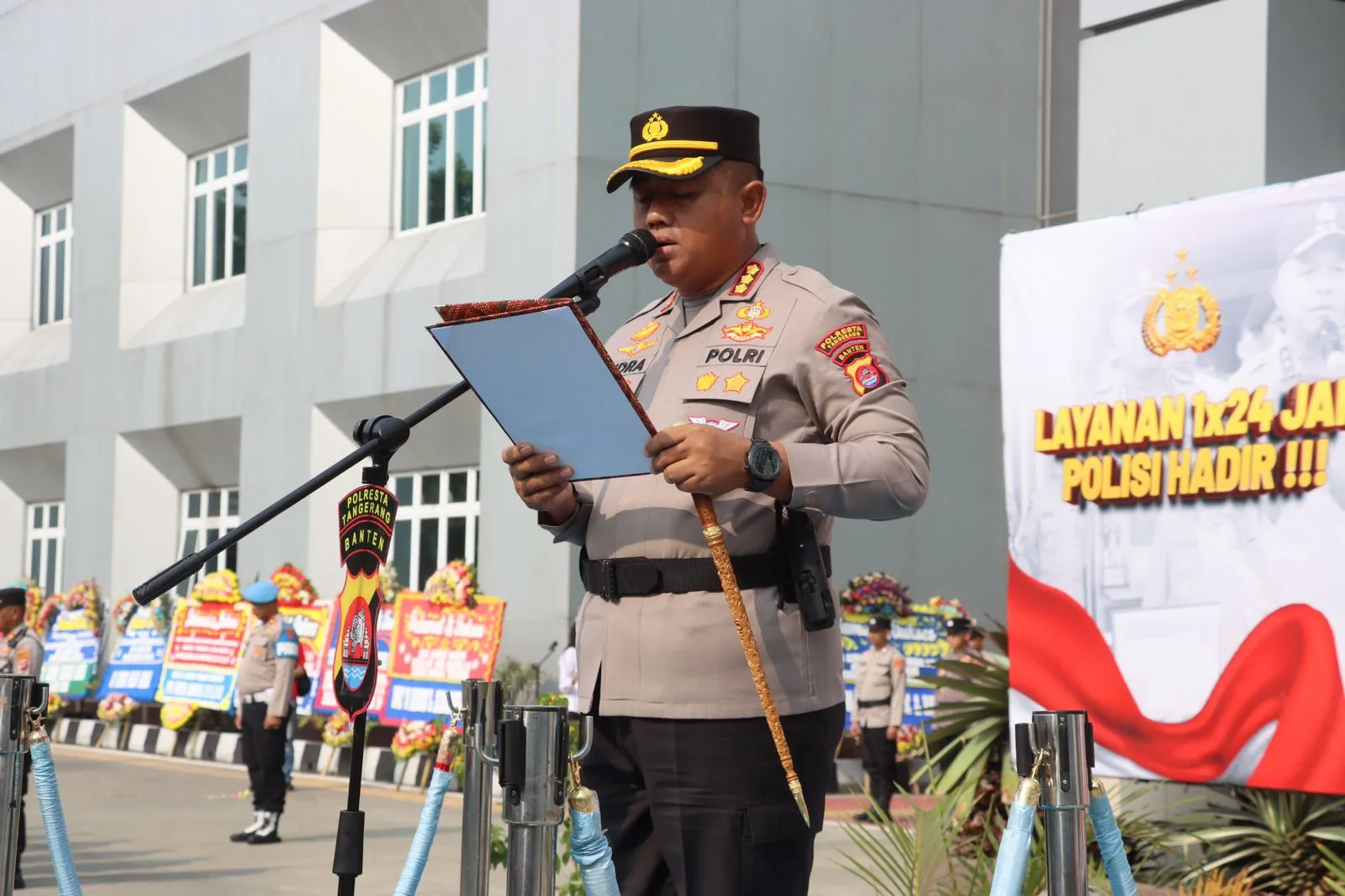 Kapolresta Tangerang Pimpin Sertijab Kabag SDM hingga Kapolsek Balaraja-Tigaraksa