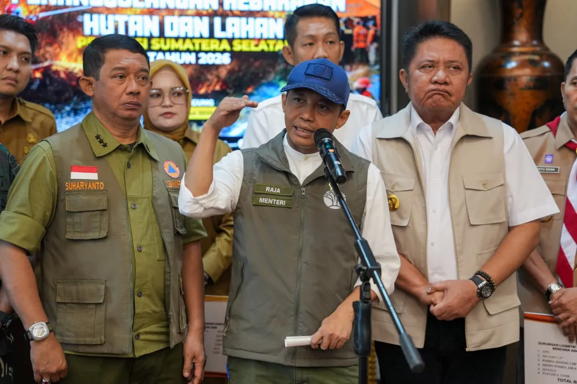 Menhut Raja Antoni Tutup Sementara 9 Taman Nasional Cegah Titik Baru Karhutla,