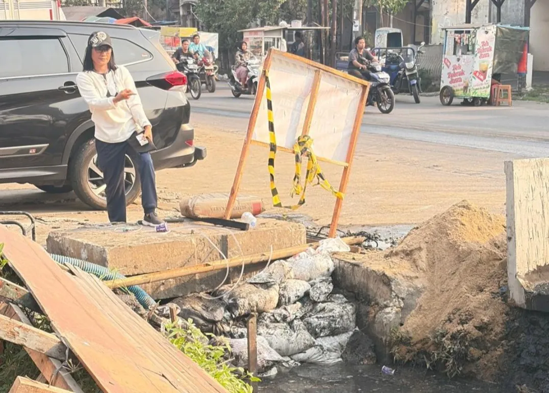 Pembina IWO-I Kabupaten Tangerang Soroti Pengerjaan U Ditch Diduga Asal Jadi