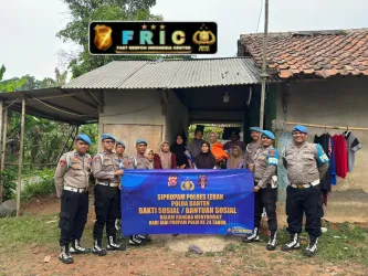 HUT Propam Polri ke-24, Si Propam Polres Lebak Gelar Bakti Sosial di Ponpes Al Idrus