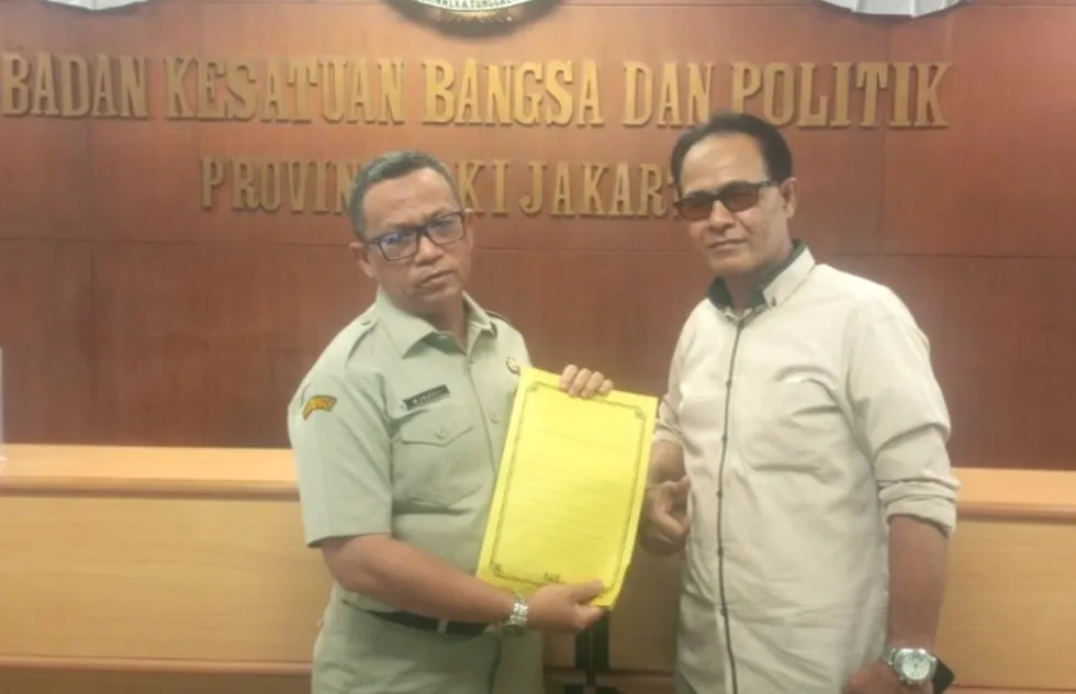 IWO I Jakarta Raya Serahkan Berkas ke Kesbangpol, Laporkan Keberadaan Organisasi di Ibu Kota