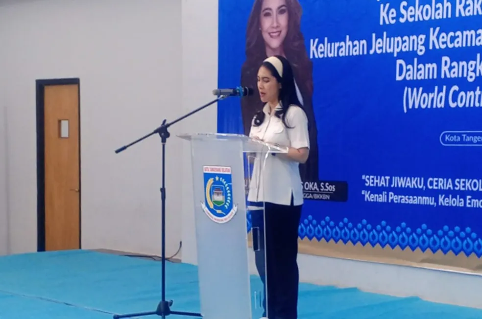 Wamendukbangga Tinjau WCD 2026 di Banten, Edukasi Kesehatan Mental Anak Jadi Perhatian