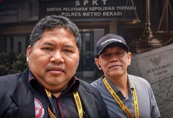 Dugaan Penipuan dan Penyerobotan Tanah, Kuasa Hukum Korban Hadirkan Sejumlah Saksi ke Polres Metro Bekasi