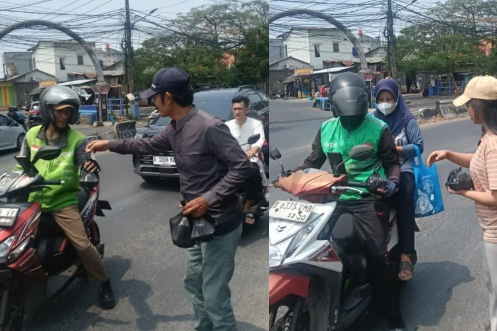 Jumat Berkah AlapAlapNews, Berbagi Nasi Kotak untuk Masyarakat