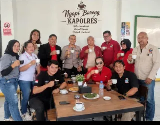 Kapolres Metro Bekasi Kota Sambangi DPD IWOI, Bahas Sinergitas dan Kesiapan Porprov Jabar 2026