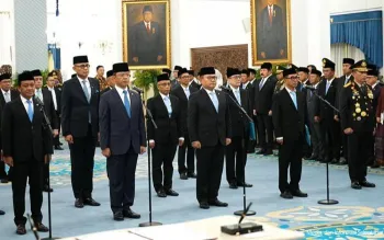Presiden Prabowo Melantik Deretan Menteri dan Pejabat Tinggi Negara