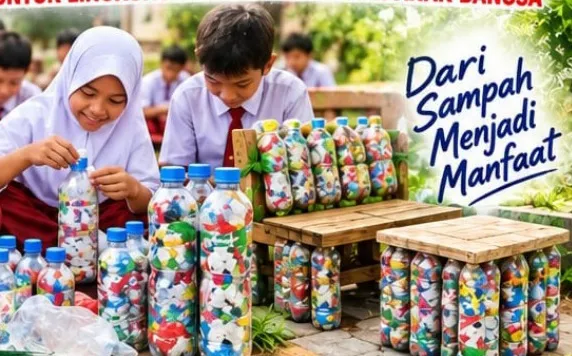 SDN Melandang Kota Serang Peduli Lingkungan Sejak Dini Lewat Gerakan Ecobrick
